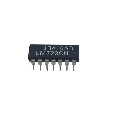 LM723CN вграден DIP-14 високопрецизен чип за регулатор на напрежение